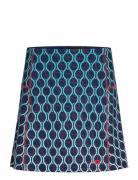 Kayla Skirt Print Lyhyt Hame Blue J. Lindeberg