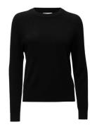 Boston O-Neck 6304 Tops Knitwear Jumpers Black Samsøe Samsøe