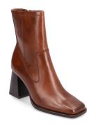 Women Boots Shoes Boots Ankle Boots Ankle Boots With Heel Brown Tamari...