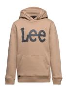 Wobbly Graphic Bb Oth Hoodie Tops Sweat-shirts & Hoodies Hoodies Brown...