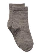 Wool Rib Socks Sukat Brown Mp Denmark