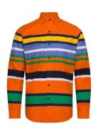 Classic Oxford-Cldngnbxs Tops Shirts Casual Orange Polo Ralph Lauren