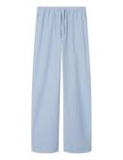 Nlfrilucca Poplin Pant Bottoms Trousers Blue LMTD