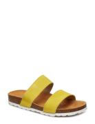 Biabetricia Twin Strap Sandal Matalapohjaiset Sandaalit Yellow Bianco