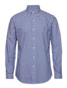 Custom Fit Oxford Shirt Tops Shirts Casual Blue Polo Ralph Lauren