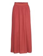 Onlvenedig Life Long Skirt Wvn Noos Pitkä Hame Red ONLY