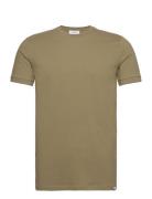 Pique T-Shirt Tops T-shirts Short-sleeved Green Les Deux