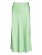 Yaspastella Hw Midi Skirt - Noos Polvipituinen Hame Green YAS