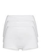 Brief 3 Pack Carin Boxer High Hipsterit Alushousut Alusvaatteet White ...