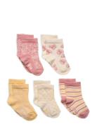 Socks W. Pattern Sukat Multi/patterned Minymo