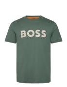 Thinking 1 Tops T-shirts Short-sleeved Green BOSS