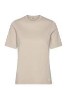 Centre T-Shirt Sport T-shirts & Tops Short-sleeved Beige Björn Borg