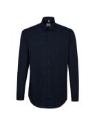 Business Kent Patch12 Tops Shirts Business Navy Seidensticker