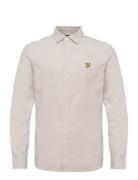 Needle Cord Shirt Tops Shirts Casual Cream Lyle & Scott