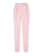 Hanifa Bottoms Trousers Straight Leg Pink HUGO