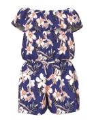 Nkfvinaya Ss Playsuit Fffff Noos Jumpsuit Haalari Blue Name It