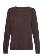 Fralma Pu 4 Tops Knitwear Jumpers Brown Fransa