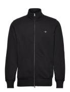 Reg Shield Full Zip Sweat Tops Sweat-shirts & Hoodies Sweat-shirts Bla...