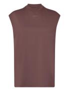 Studio Loose Fit Tank Tops T-shirts & Tops Sleeveless Brown Björn Borg