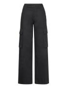 Cargo Trousers Bottoms Trousers Cargo Pants Black Rosemunde