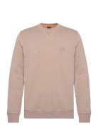 Westart Tops Sweat-shirts & Hoodies Sweat-shirts Brown BOSS