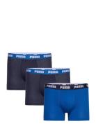 Puma Men Everyday Boxers 3P Bokserit Blue PUMA