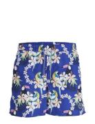 Jpstfiji Jjswim Aop Ss24 Ly Sn Uimashortsit Blue Jack & J S