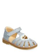 Sandals - Flat - Closed Toe - Shoes Summer Shoes Sandals Blue ANGULUS