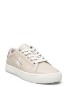 Classic Cupsole Laceup Matalavartiset Sneakerit Tennarit Beige Calvin ...