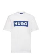 Nico Tops T-shirts Short-sleeved White HUGO BLUE