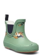 Wellies Short - Aop Kumisaappaat Green CeLaVi