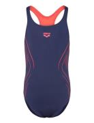 G Reflecting Swimsuit Swim Pro Back Black-Water Uimapuku Uima-asut Nav...