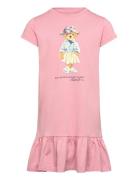 Polo Bear Cotton Jersey Tee Dress Dresses & Skirts Dresses Casual Dres...