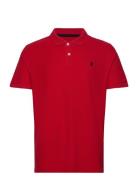 Mcs Polo Hurst Men Tops Polos Short-sleeved Red MCS