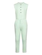 Rib Jersey Jumpsuit Jumpsuit Haalari Green Copenhagen Colors