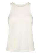 Borg Racerback Tank Sport T-shirts & Tops Sleeveless Cream Björn Borg