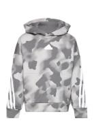 J Fi Aop Hd Tops Sweat-shirts & Hoodies Hoodies Grey Adidas Sportswear