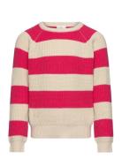 Tnolly Striped Pullover Tops Knitwear Pullovers Multi/patterned The Ne...