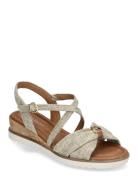 Women Sandals Matalapohjaiset Sandaalit Beige Tamaris