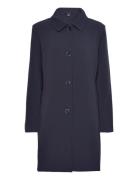 Twilltk! Balmacaantk! Coat Ohut Pitkä Takki Navy Lauren Ralph Lauren