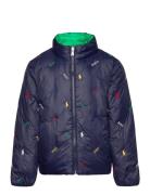 P-Layer 2 Reversible Jacket Toppatakki Multi/patterned Ralph Lauren Ki...