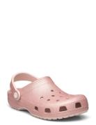 Classic Glitter Clog Aamutossut Tohvelit Pink Crocs