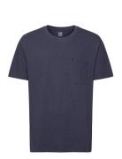 Ultimate Pocket Tee Tops T-shirts Short-sleeved Navy Lee Jeans