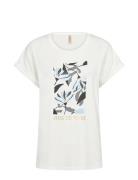 Sc-Marica Fp Tops T-shirts & Tops Short-sleeved White Soyaconcept