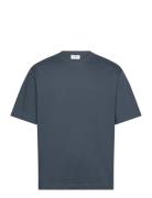 Heavy Crewneck Tee Designers T-shirts Short-sleeved Blue Filippa K