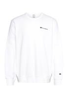 Crewneck Sweatshirt Tops Sweat-shirts & Hoodies Sweat-shirts White Cha...