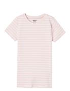 Nkfsuraja Xsl Ss Top Noos Tops T-shirts Short-sleeved Pink Name It