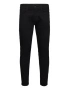 Anbass Trousers Slim Bottoms Jeans Slim Black Replay