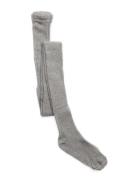 Tights - Rib - All S Sukkahousut Grey Melton