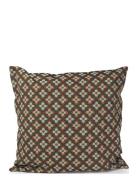 C/C 50X50 Clover Brown Home Textiles Cushions & Blankets Cushions Brow...